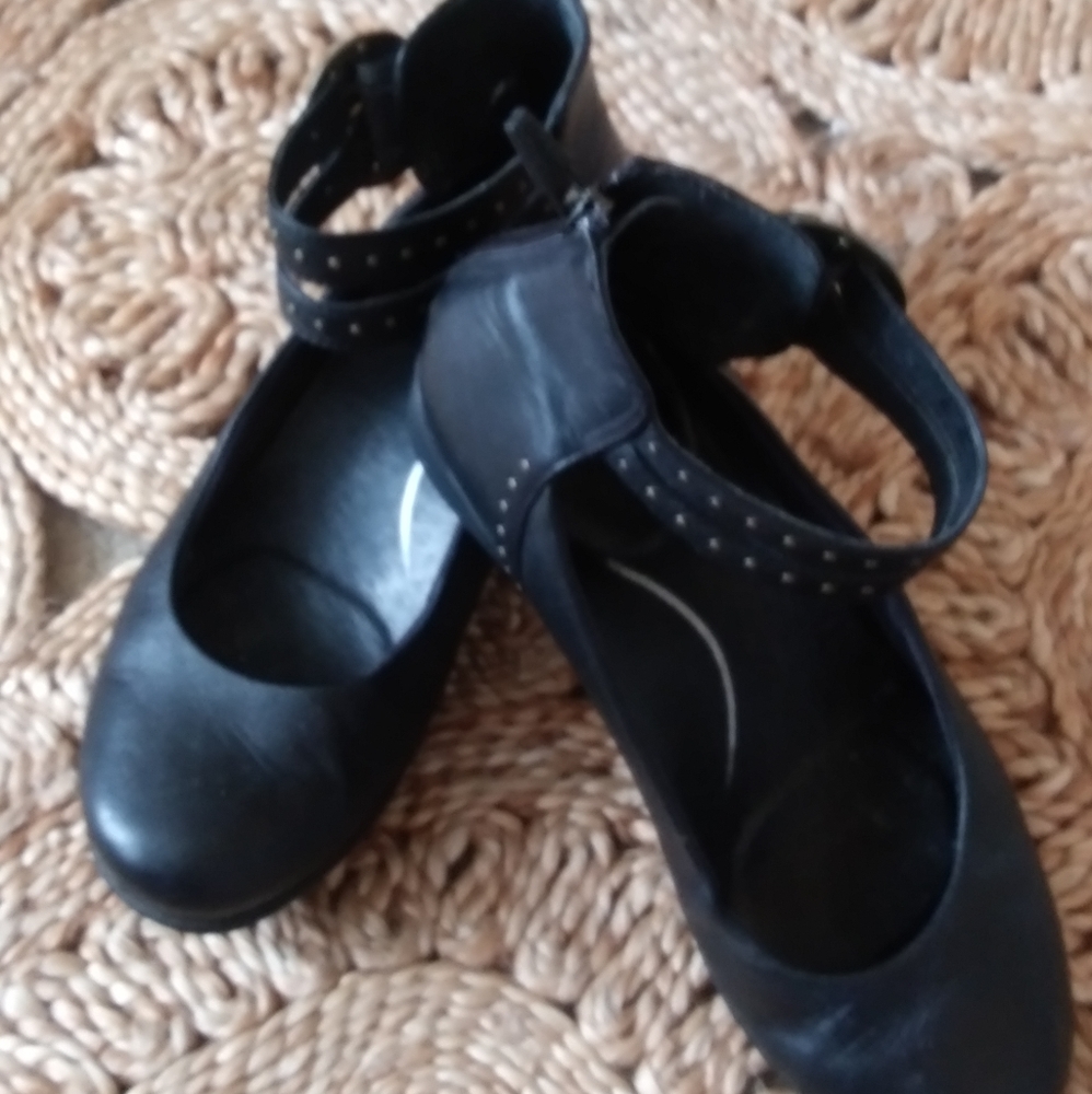 Black Dansko ankle buckle